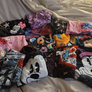 Cartoon Scrub Tops
